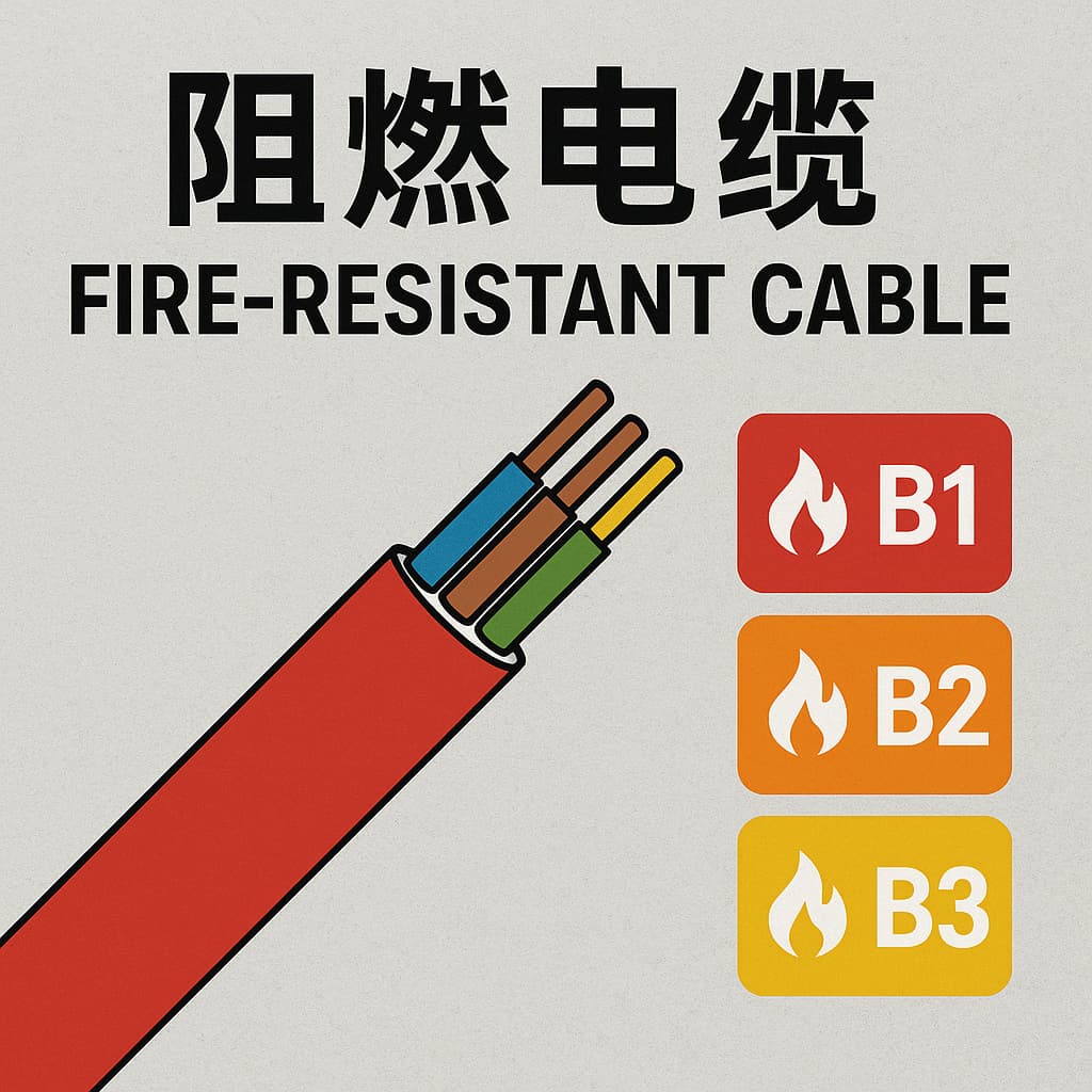 什么是阻燃电缆？？？？？？？B1、B2、B3级的区别你相识吗？？？？？？？