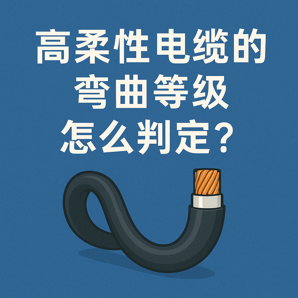 高柔性电缆的弯曲品级怎么判断？？？？